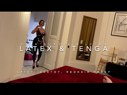 ❤️ Redheaded น้องสาวต่างบุพการี in latex costume fucked by stepbrother แค่โป๊ ที่เรา ❤